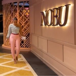 Versace leggings PINK LARGE.